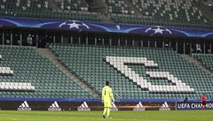 Brankář Realu Madrid Keylor Navas před prázdnými tribunami. | na serveru Lidovky.cz | aktuální zprávy