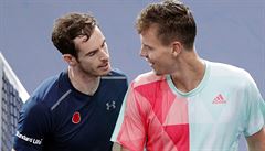 Andy Murray a Tomá Berdych na turnaji v Paíi