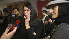 �lenka p�edsednictva strany zelených p�i�la 2. listopadu k soudu podpo�it...