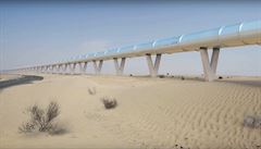 Hyperloop v Dubaii