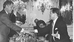 Bill Clinton a Václav Havel