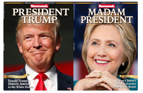Dv pipravené titulky Newsweeku.