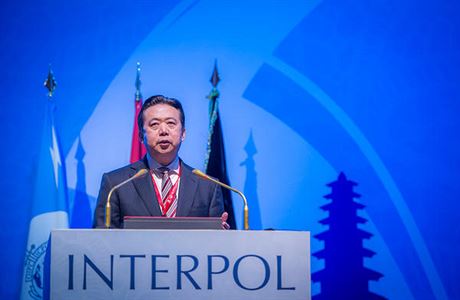 Novým prezidentem mezinárodní policejní organizace Interpol byl zvolen námstek...