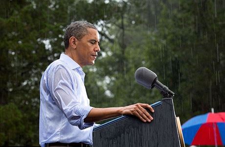 Obamv proslov na pi lijku na akci v Glen Allen