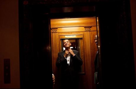 Prezident Obama odjd do rodinnch tvrt po inauguraci v roce 2009