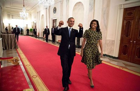 Barack a Michelle Obamovi.