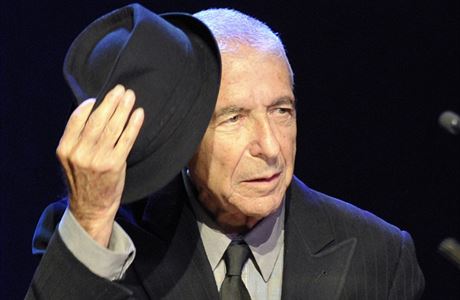 Hudebnk, bsnk, romanopisec a kresl Leonard Cohen.