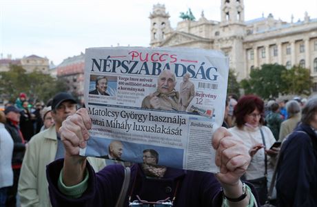 Kauza maďarského deníku Népszabadság.