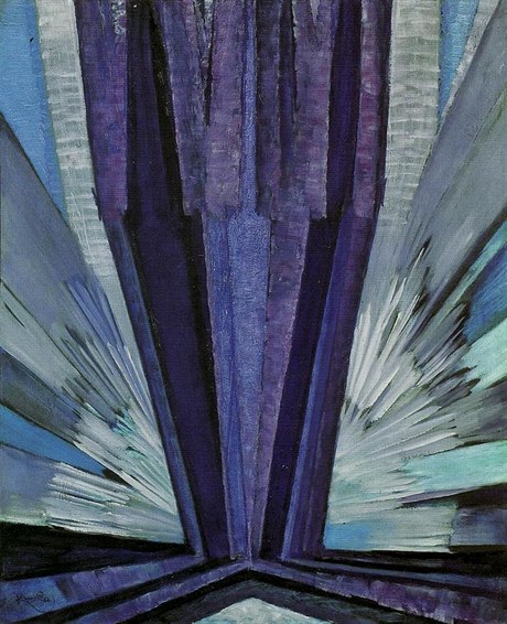 Frantiek Kupka: Tvar modré