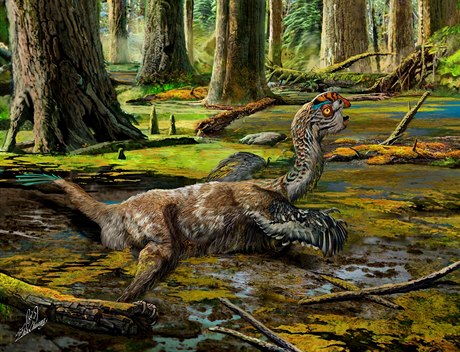Vizualizace podoby dinosaura Tongtianlonga limosa.