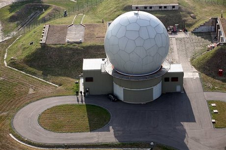 Radar NATO u Sokolnic poblí slavkovského bojit