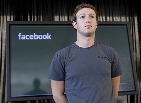 Zakladatel Facebooku Mark Zuckerberg.