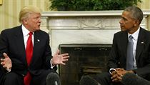 Trump hovoil s Obamou v Blm dom.