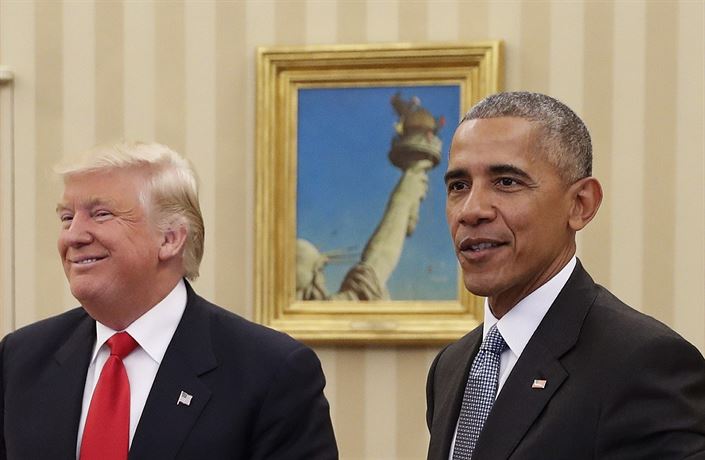 Dosluhující a budoucí prezident USA pi své první oficiální návtv v bílém...