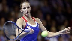 Finále Fed Cupu Francie - esko: Karolína Plíková