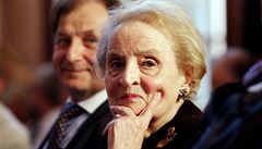 Madeleine Albrightová na konferenci Aspen institute.