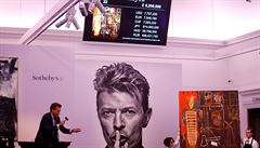 Aukce umlecké sbírky zesnulého Davida Bowieho