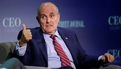 Bývalý starosta New Yorku a poradce Donalda Trumpa Rudy Giuliani