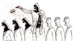 Politika i reflexe vednch dn. Centrum DOX vystavuje karikatury arabskch tvrc