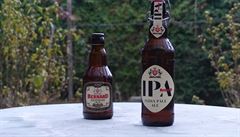 Svrchn kvaená piva od Bernarda - Bohemian Ale a IPA.