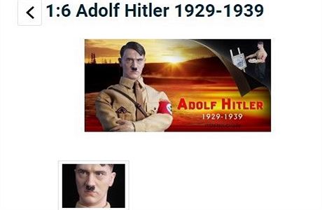 Model Adolfa Hitlera mohou zájemci koupit za 10 354 K v e-shopu firmy Pecka -...