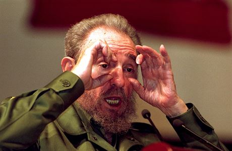 Castro na snmku z roku 1999.