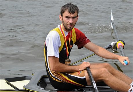 Juniorský ampion Michal Plocek.