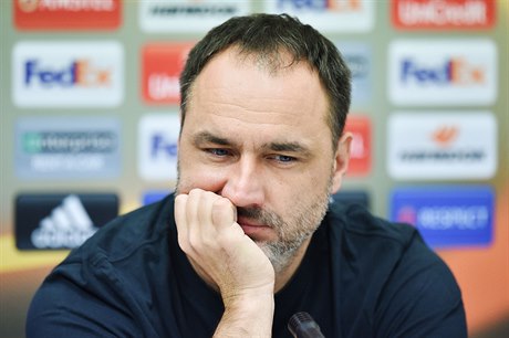 Trenér Slovanu Liberec Jindřich Trpišovský.