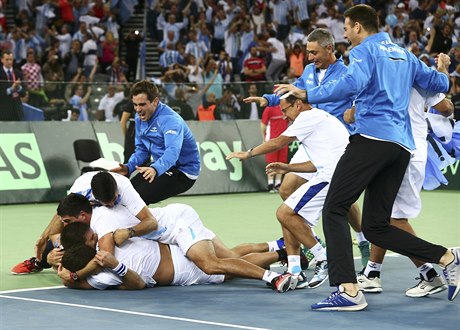 Argentinci právě poprvé v historii vyhráli Davis Cup.