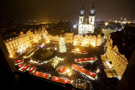 Vánoce na Staroměstském náměstí - ilustrační foto.