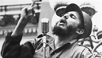 Fidel Castro na snímku z roku 1959, poté co triumfálně vjel do Havany.