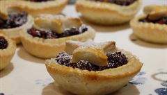 Mince pie m��ete dát rovnou do formy na muffiny