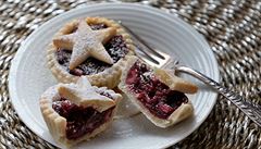 Mince pie s brusinkovou náplní