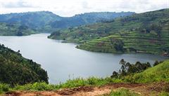Jezero Bunyoni v Ugand