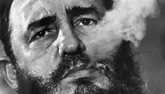 Fidel Castro v roce 1985 bhem rozhovoru s prezidentském paláci.