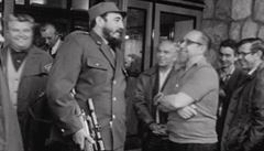 Fidel Castro na návtv eskoslovenska v roce 1972. Na snímku je v...