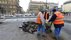 Kvůli noční havárii vodovodního potrubí je zcela uzavřena Sokolská ulice v...