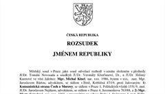 Pravomocný rozsudek nad Martou Semelovou, která se nemusí omluvit za výroky o...
