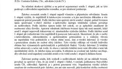 Pravomocný rozsudek nad Martou Semelovou, která se nemusí omluvit za výroky o...
