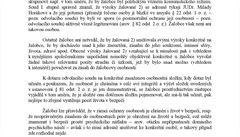 Pravomocný rozsudek nad Martou Semelovou, která se nemusí omluvit za výroky o...
