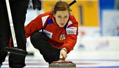 Tým skypky Anny Kubeškové si v pátek zahraje o postup do finále.