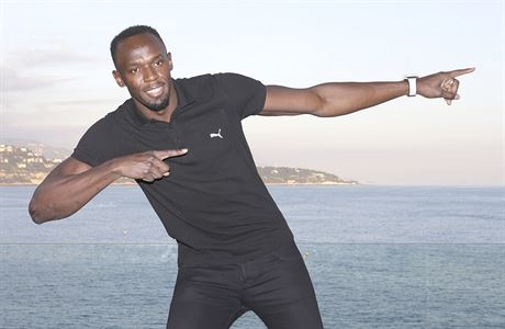 Jamajsk sprinter Usain Bolt ped vyhlen Svtovho atleta roku 2016 v Monte...