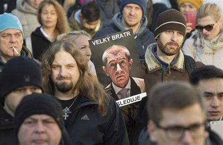 Protesty na Václavském námstí