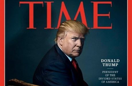 Donald Trump na obálce asopisu Time z roku 2016.