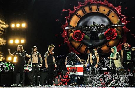 Guns N Roses na turné. 2016.
