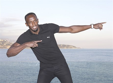 Jamajský sprinter Usain Bolt ped vyhláení Svtového atleta roku 2016 v Monte...