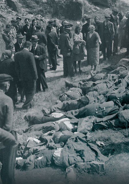 Zabití vojáci Wehrmachtu.