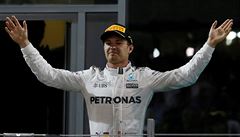 Nico Rosberg slaví premiérový titul mistra svta.