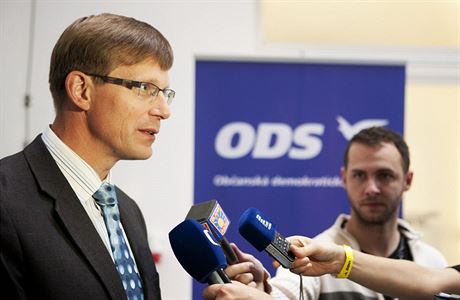 Martin Kupka, mstopedseda ODS.