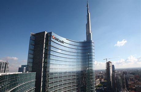 Sídlo UniCredit Bank v italském Milán.